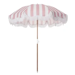 New Daylesford Organic Beach Umbrella Pink Stripe