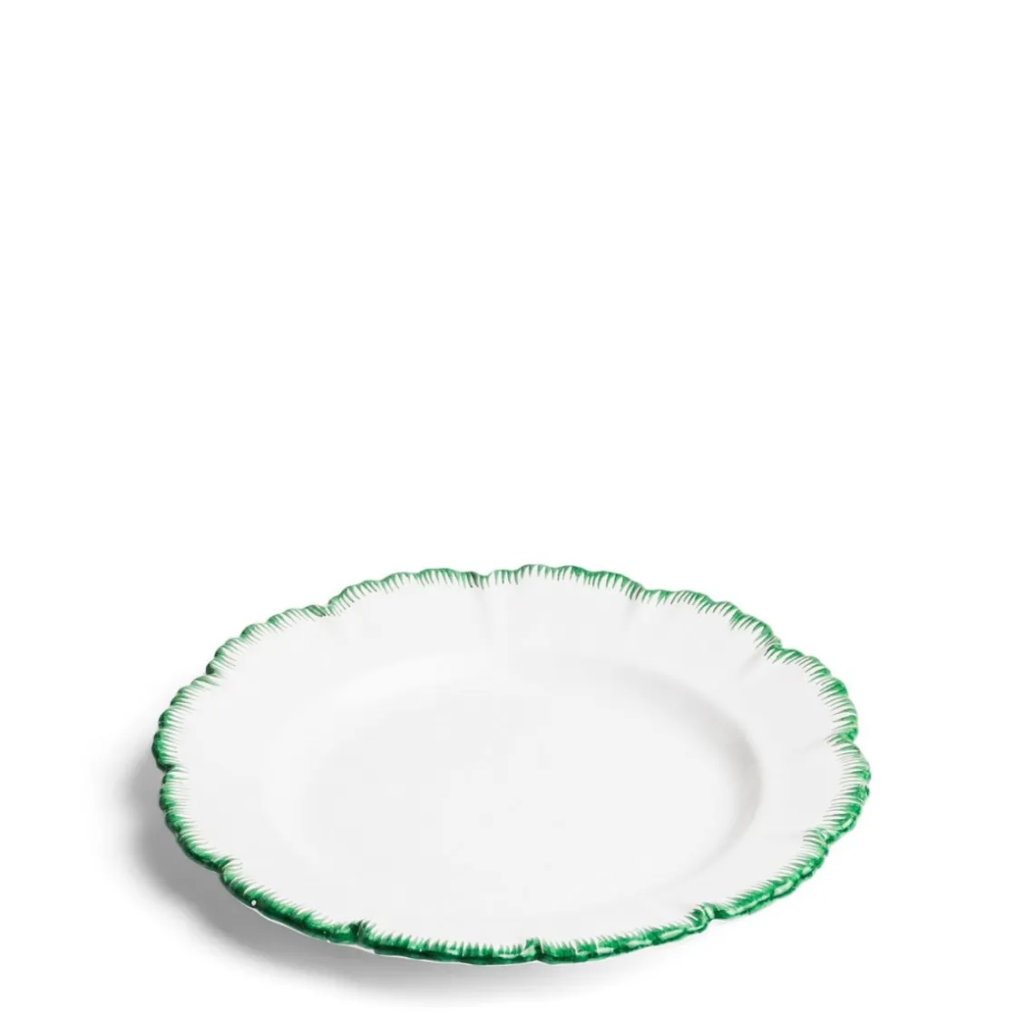 Clearance Daylesford Organic Combs Lunch Plate Green