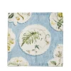 Outlet Daylesford Organic Daylesford X Colefax Quince Garden Napkin in Blue with Fern