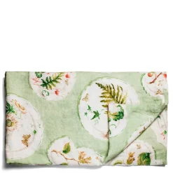 Sale Daylesford Organic Daylesford x Colefax Quince Garden Tablecloth in Green
