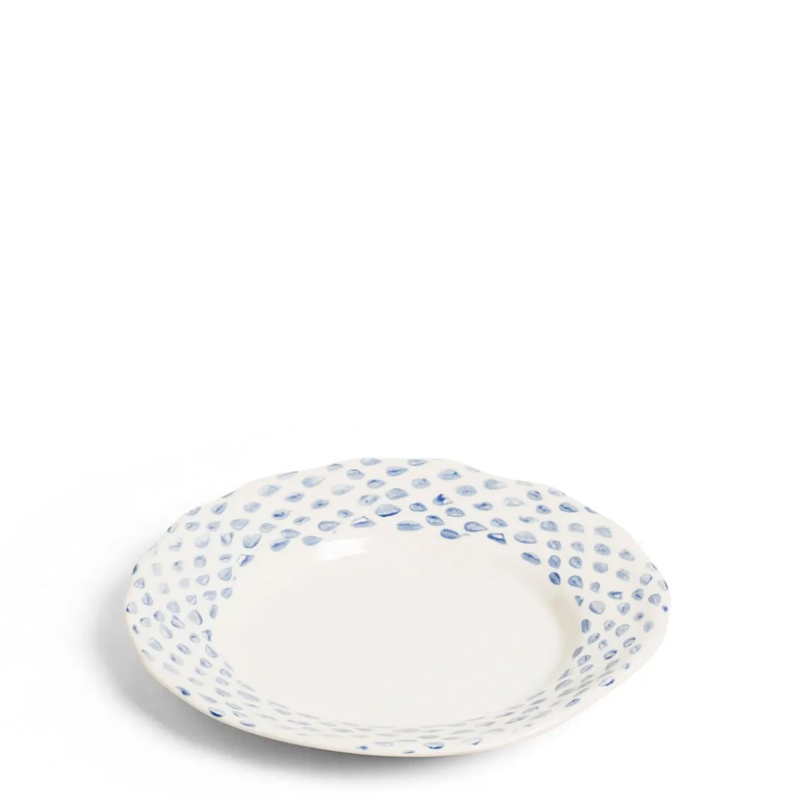 Online Daylesford Organic Dot Pasta Bowl Blue