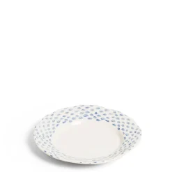 Online Daylesford Organic Dot Side Plate Blue