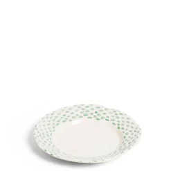 Hot Daylesford Organic Dot Side Plate Green