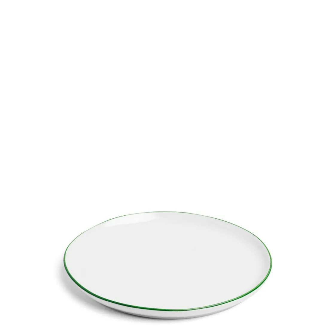 Daylesford Organic Edge Breakfast Plate Dark Green