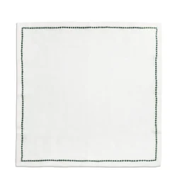 New Daylesford Organic Edge Napkin Green Dot