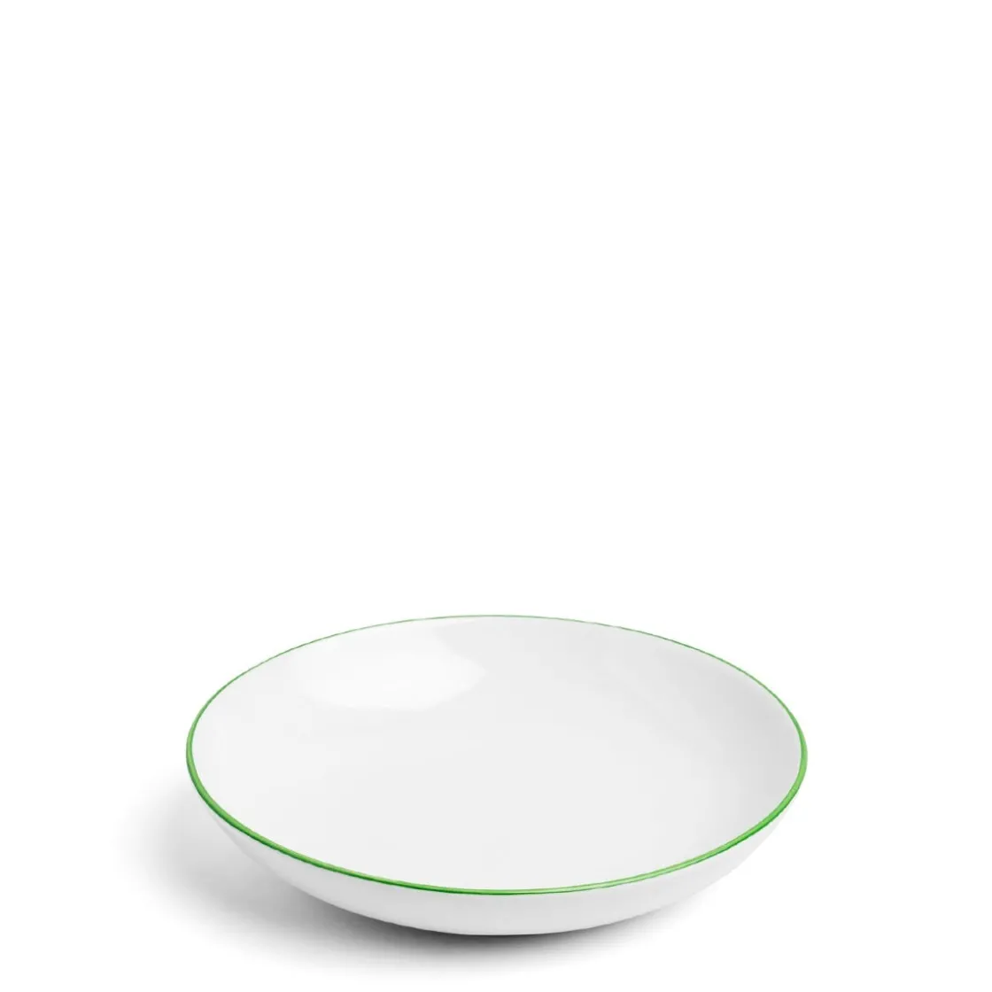 New Daylesford Organic Edge Soup Plate Dark Green
