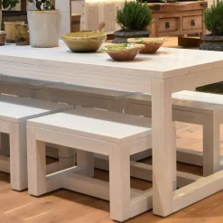 Best Daylesford Organic Farley Side Table/Bench 70cm