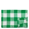 New Daylesford Organic Green & White Check Tablecloth