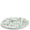 Clearance Daylesford Organic Jackson Oval Dish Green Ceramic