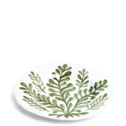 New Daylesford Organic Leaf Dinner Plate Green
