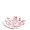Sale Daylesford Organic Leaf Dinner Plate Pink