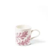 Daylesford Organic Leaf Mug Pink