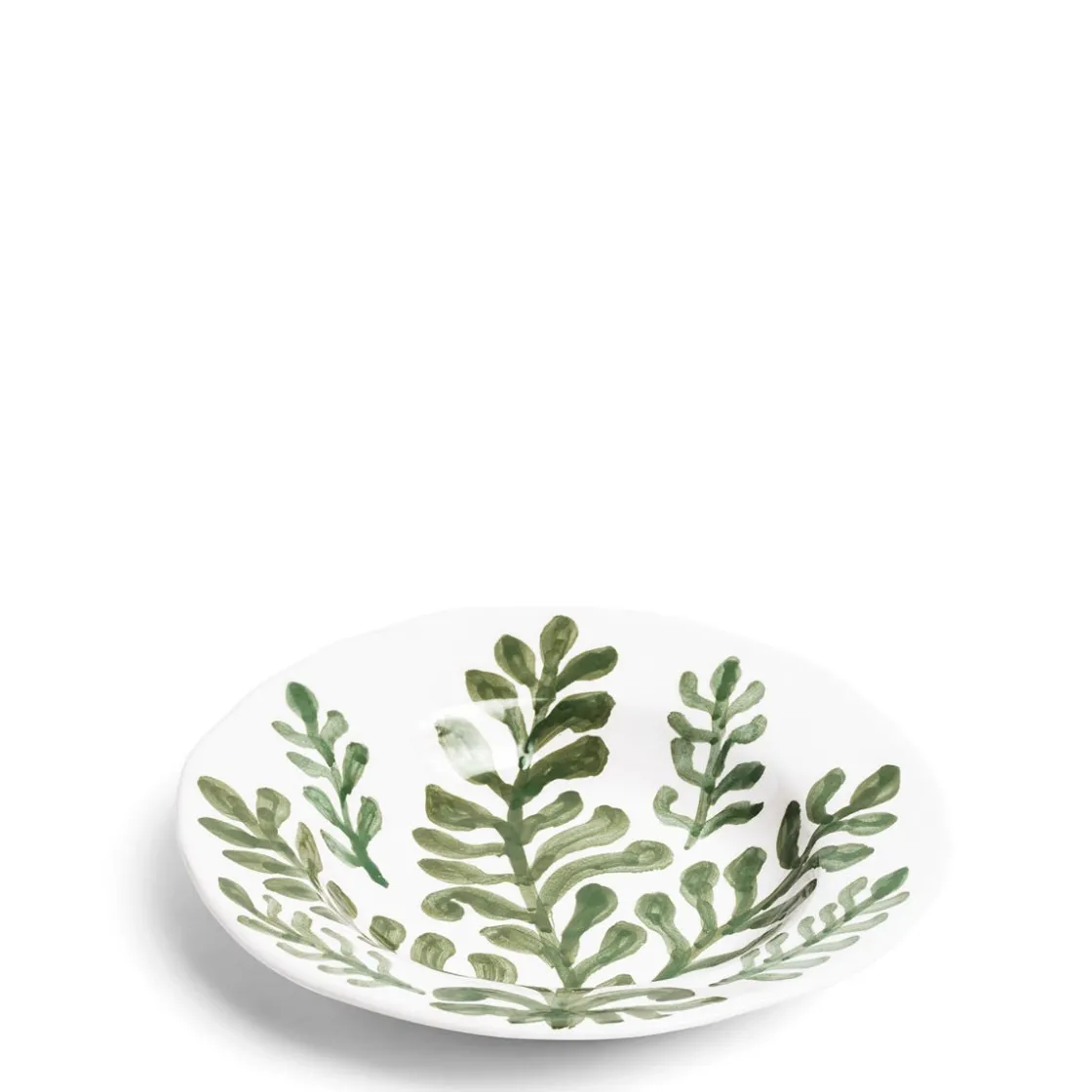 Outlet Daylesford Organic Leaf Shallow Bowl Green