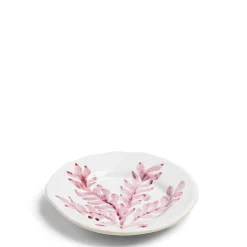 Hot Daylesford Organic Leaf Side Plate Pink