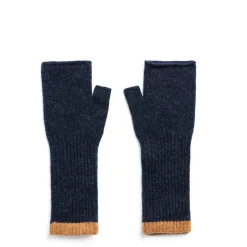 Online Daylesford Organic Maidens Mittens Navy & Camel