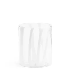 Outlet Daylesford Organic Marais White Stripe Vase