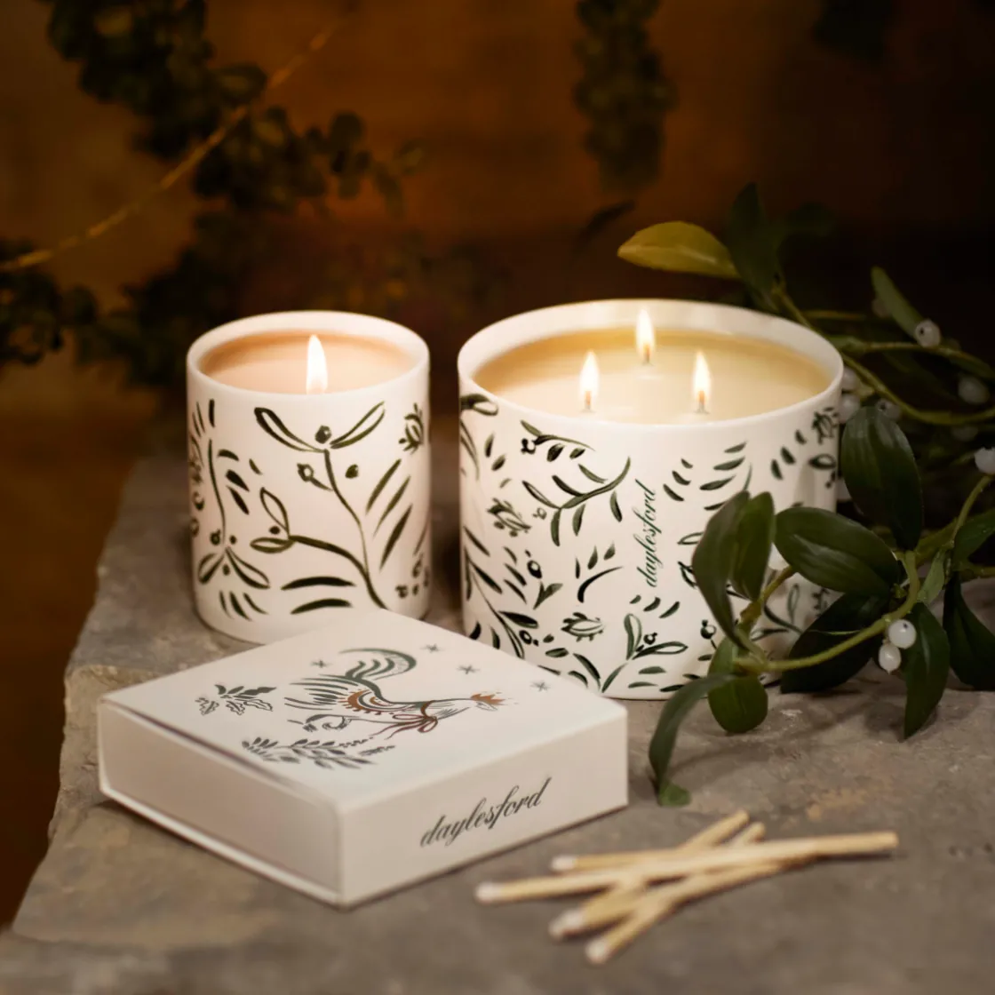 Best Daylesford Organic Mistletoe Candle