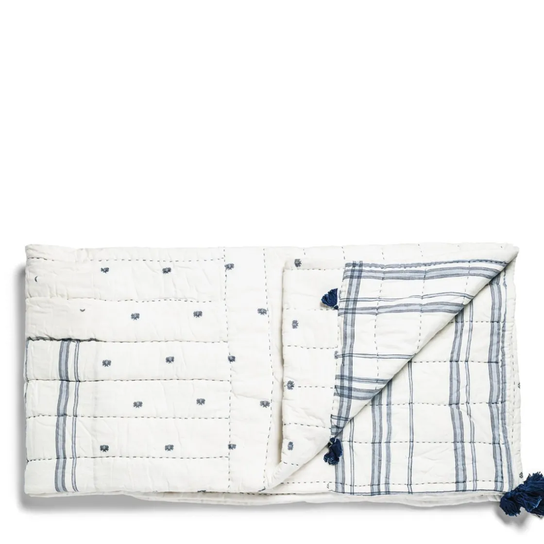 Best Daylesford Organic Nila Bengal Throw Small