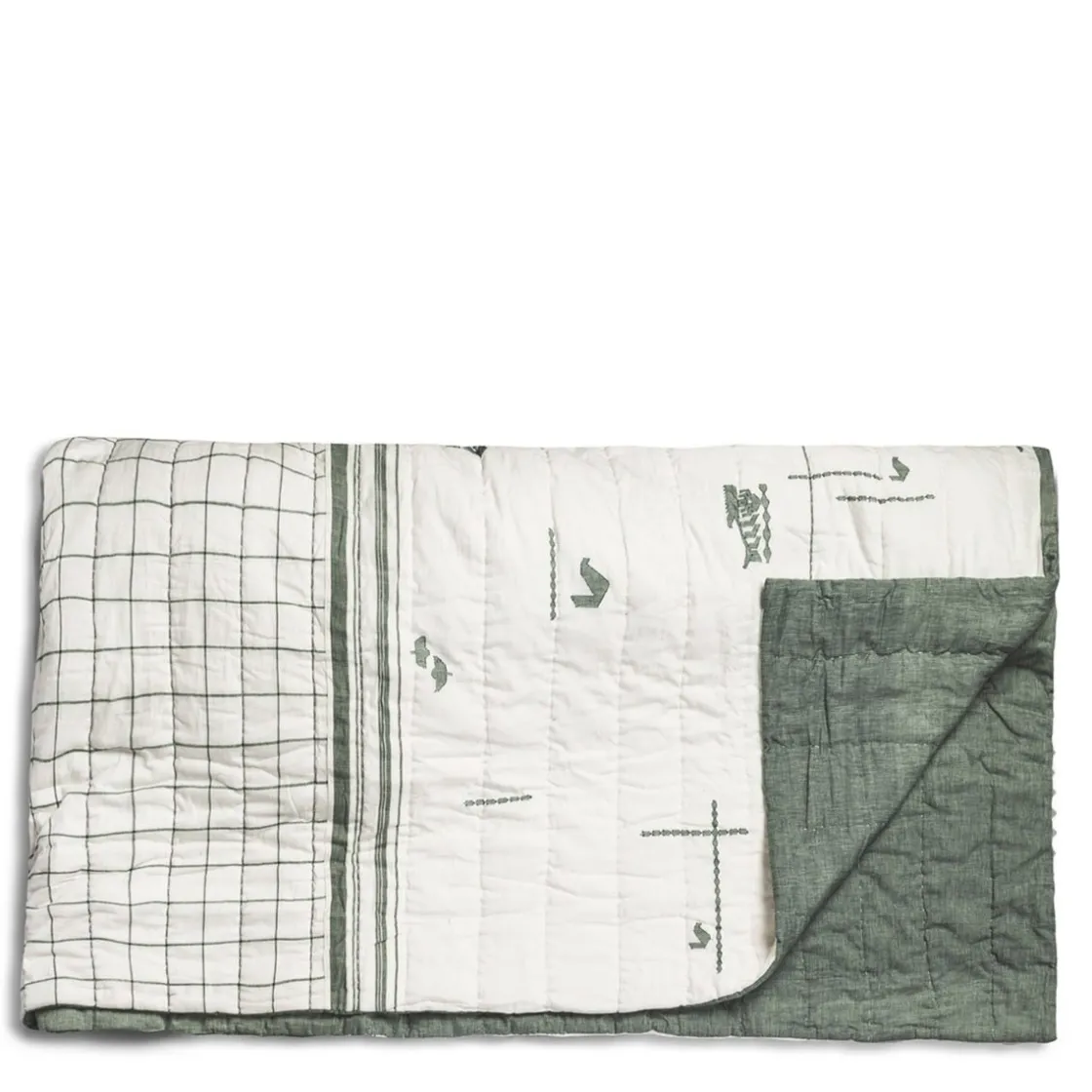 Sale Daylesford Organic Nila Pasture Square Quilt