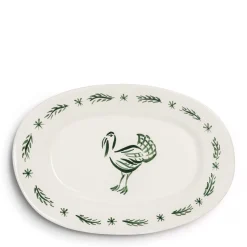 Daylesford Organic Nina Fuga Turkey Oval Platter