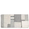 Hot Daylesford Organic Patchwork Quilt Navy & White Small