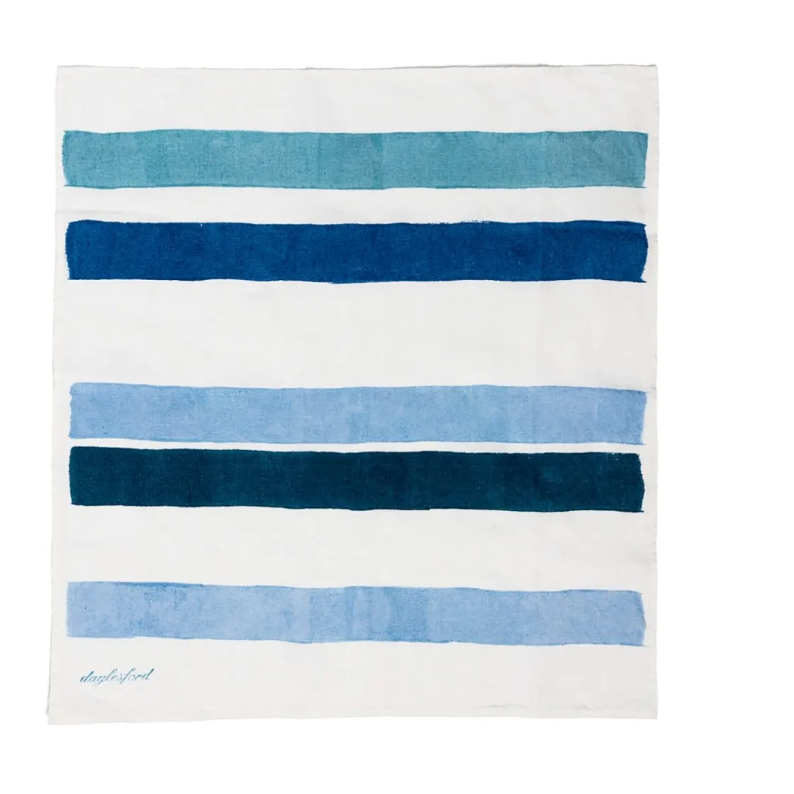 Sale Daylesford Organic Rigato Blue Napkin Set