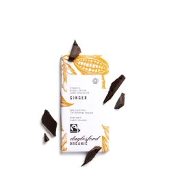 Outlet Daylesford Organic Single Origin Dark Chocolate Ginger Bar