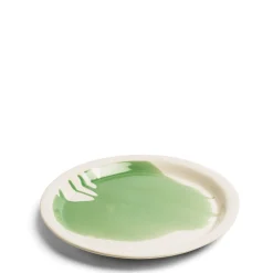 Online Daylesford Organic Slip Green Dinner Plate