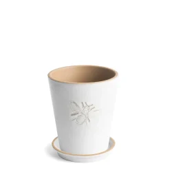 New Daylesford Organic Small Lucas Bee Planter With Saucer