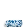 Clearance Daylesford Organic Spaltter Small Rectangular Dish Blue Enamel