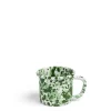 New Daylesford Organic Splatter Mug Green Enamel