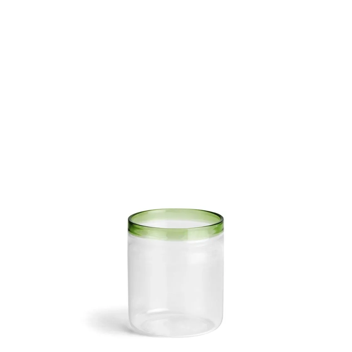 Discount Daylesford Organic Tealight Candle Holder with Green Rim