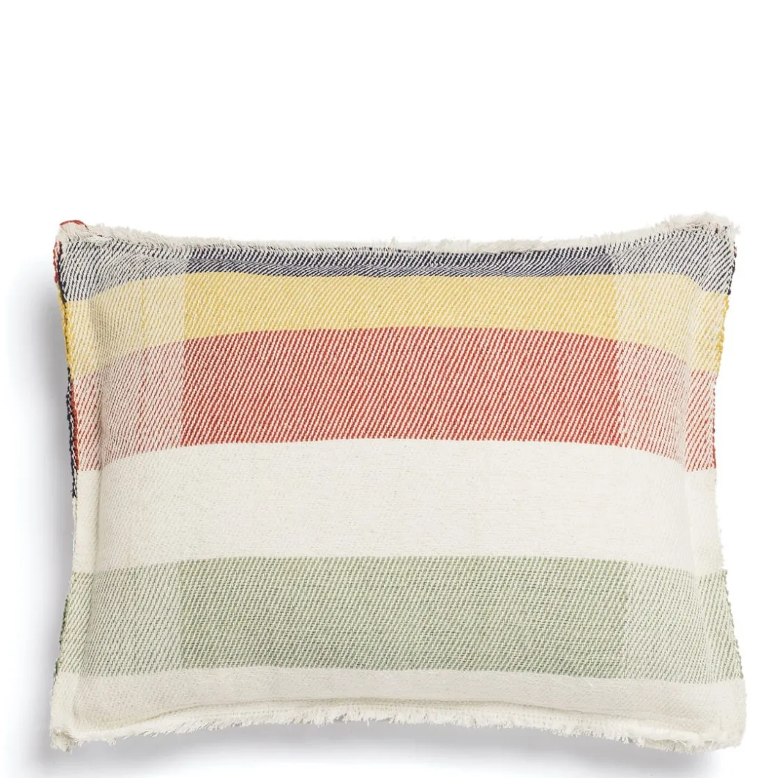 Best Daylesford Organic Trappers Cushion Multi Stripe
