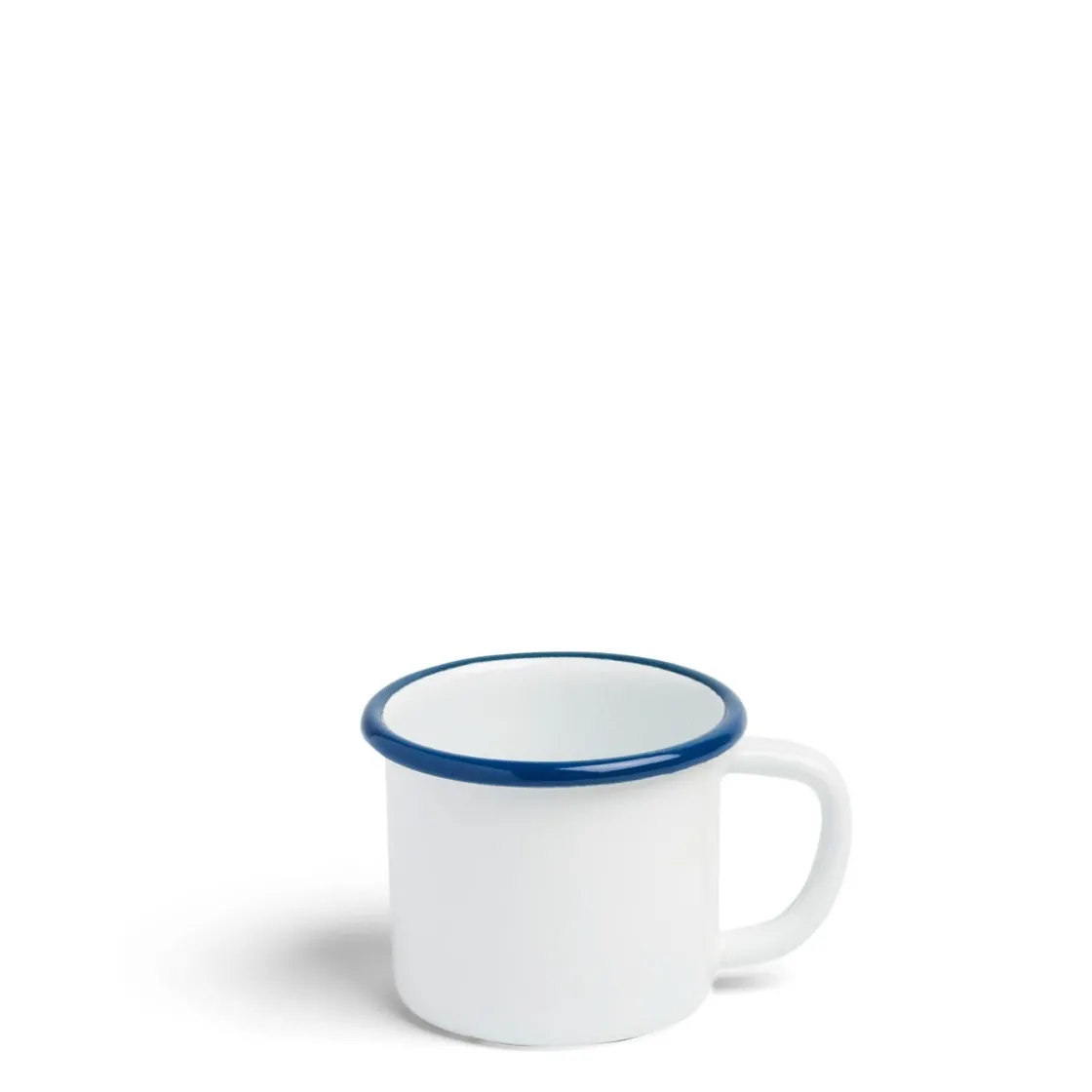 Discount Daylesford Organic White & Blue Enamel Mug