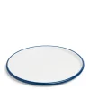 Sale Daylesford Organic White & Blue Enamel Pizza