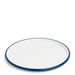 Sale Daylesford Organic White & Blue Enamel Pizza