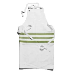 Sale Daylesford Organic White & Green Stripe Apron