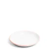 Online Daylesford Organic White & Pink Enamel Bowl