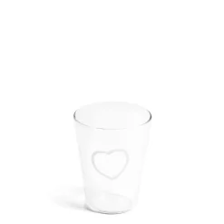 Daylesford Organic White Heart Glass