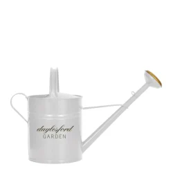 New Daylesford Organic White Outdoor Watering Can Small