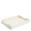 New Daylesford Organic White Tray Large