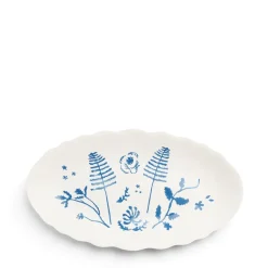 Outlet Daylesford Organic Wildflower Oval Serving Platter Small